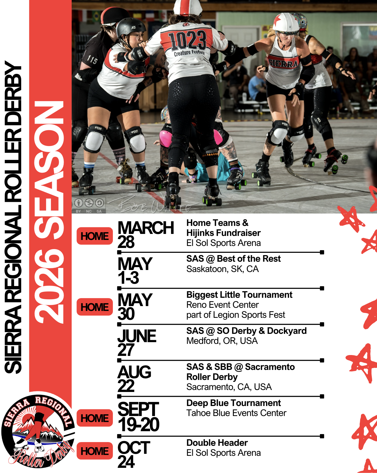 Roller Derby Schedule 2027